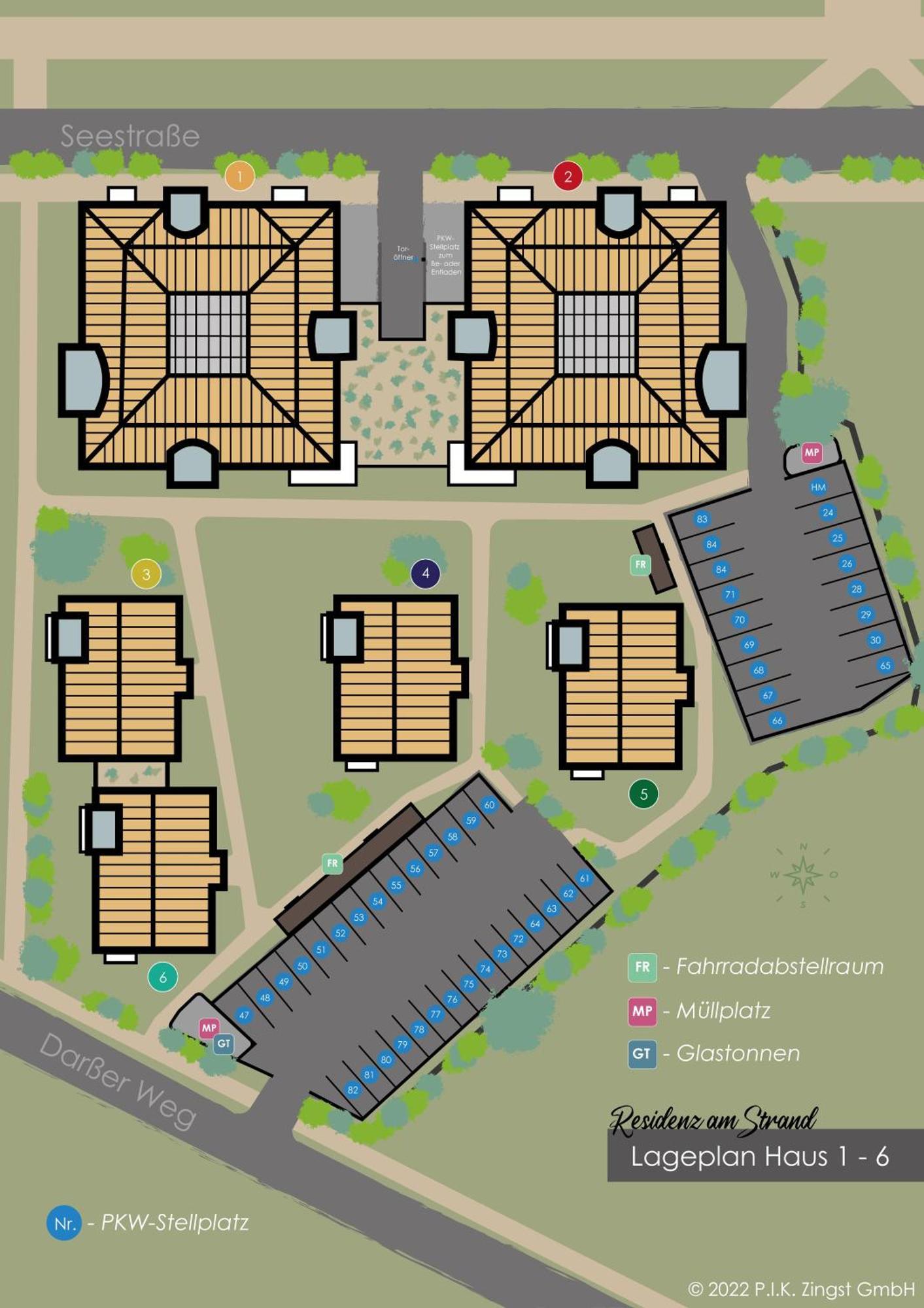 Residenz Am Strand Wohnung 1-18 Zingst Exteriér fotografie